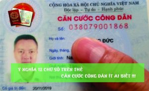 Ý nghĩa 12 chữ số trên thẻ căn cước công dân ít ai biết.