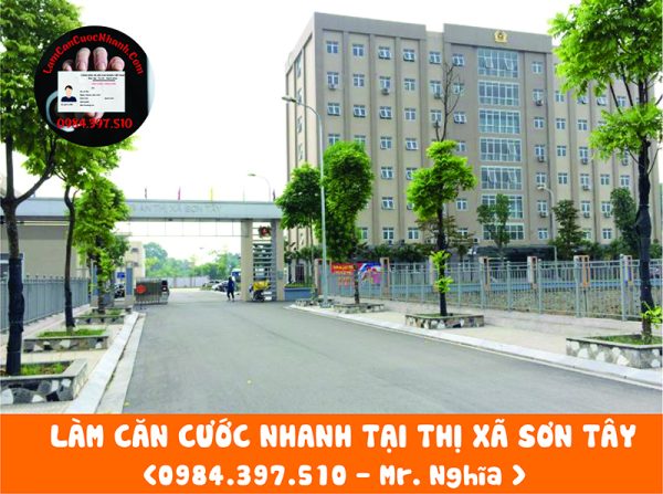 Làm Căn Cước Nhanh Tại Thị Xã Sơn Tây - 0984.397.510