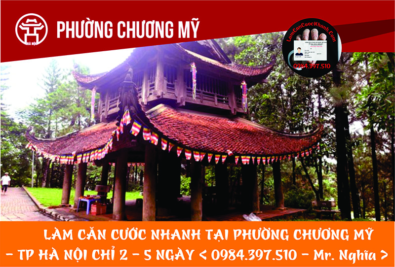 Làm Căn Cước Nhanh Tại PHƯỜNG CHƯƠNG MỸ