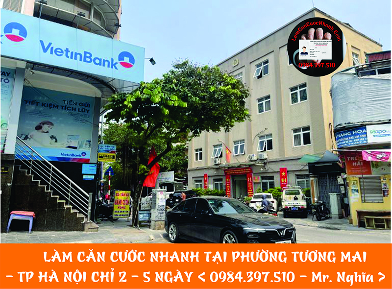 Làm Căn Cước Nhanh Tại PHƯỜNG TƯƠNG MAI