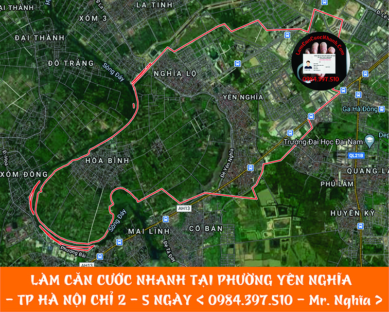 Làm Căn Cước Nhanh Tại PHƯỜNG YÊN NGHĨA