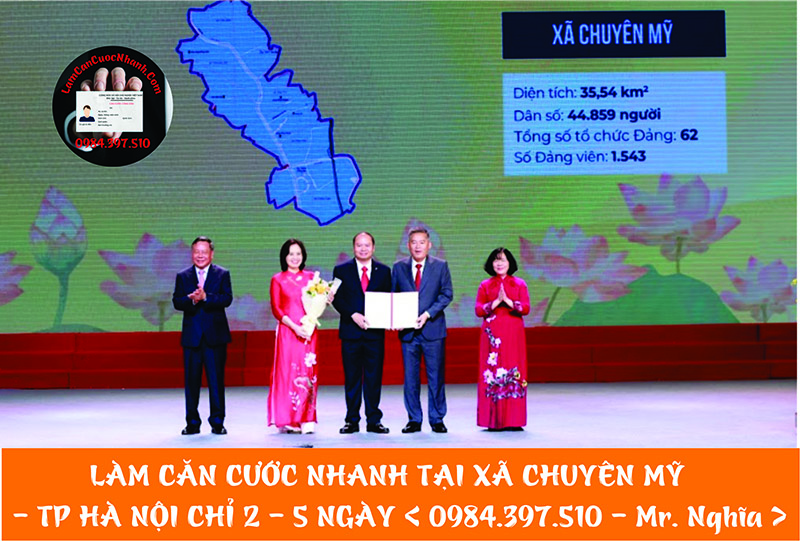 Làm Căn Cước Nhanh Tại XÃ CHUYÊN MỸ