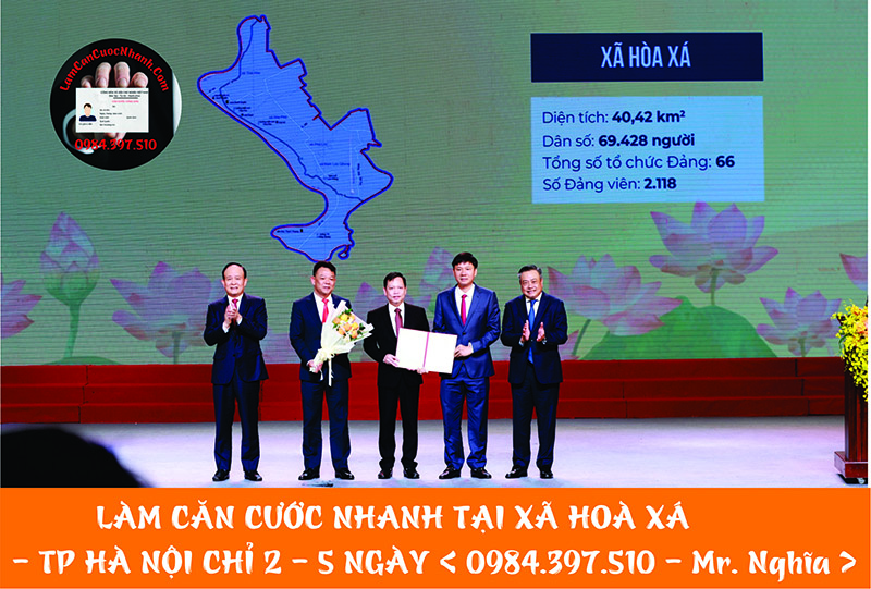 Làm Căn Cước Nhanh Tại XÃ HOÀ XÁ