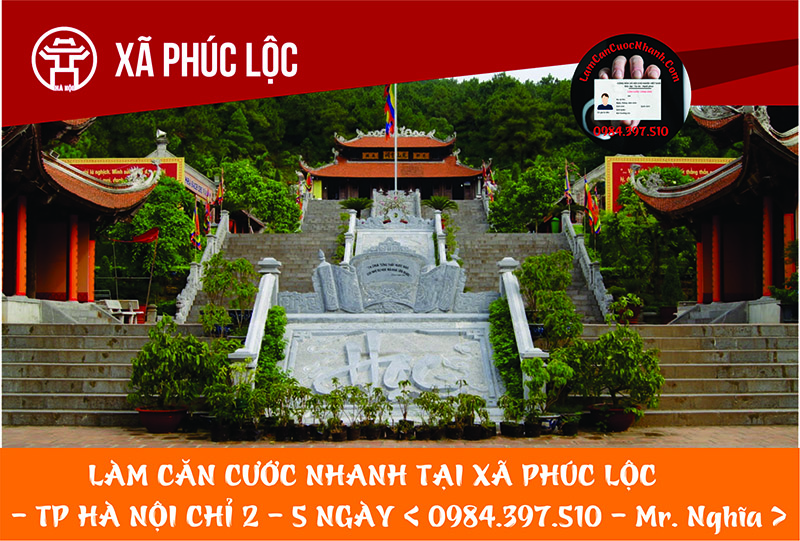 Làm Căn Cước Nhanh Tại XÃ PHÚC LỘC