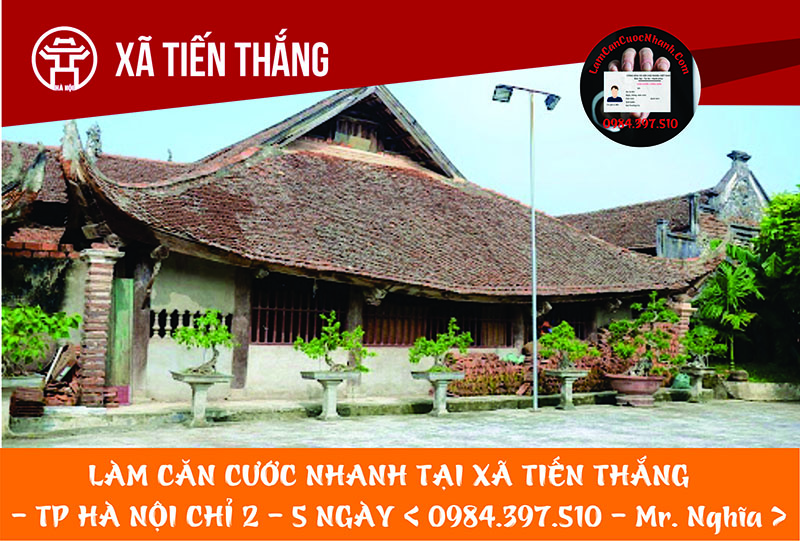 Làm Căn Cước Nhanh Tại XÃ TIẾN THẮNG