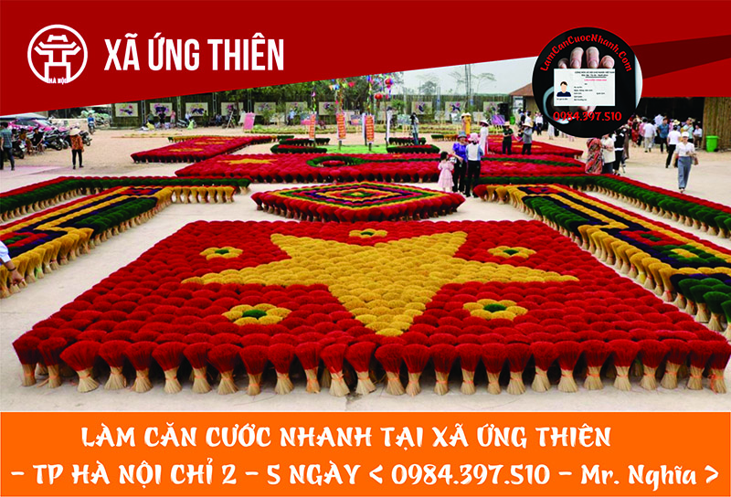 Làm Căn Cước Nhanh Tại XÃ ỨNG THIÊN